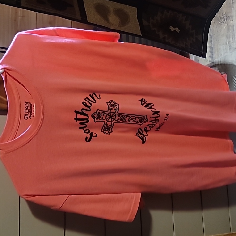 Gildan XL Hot Pink Southern Blessings Tee